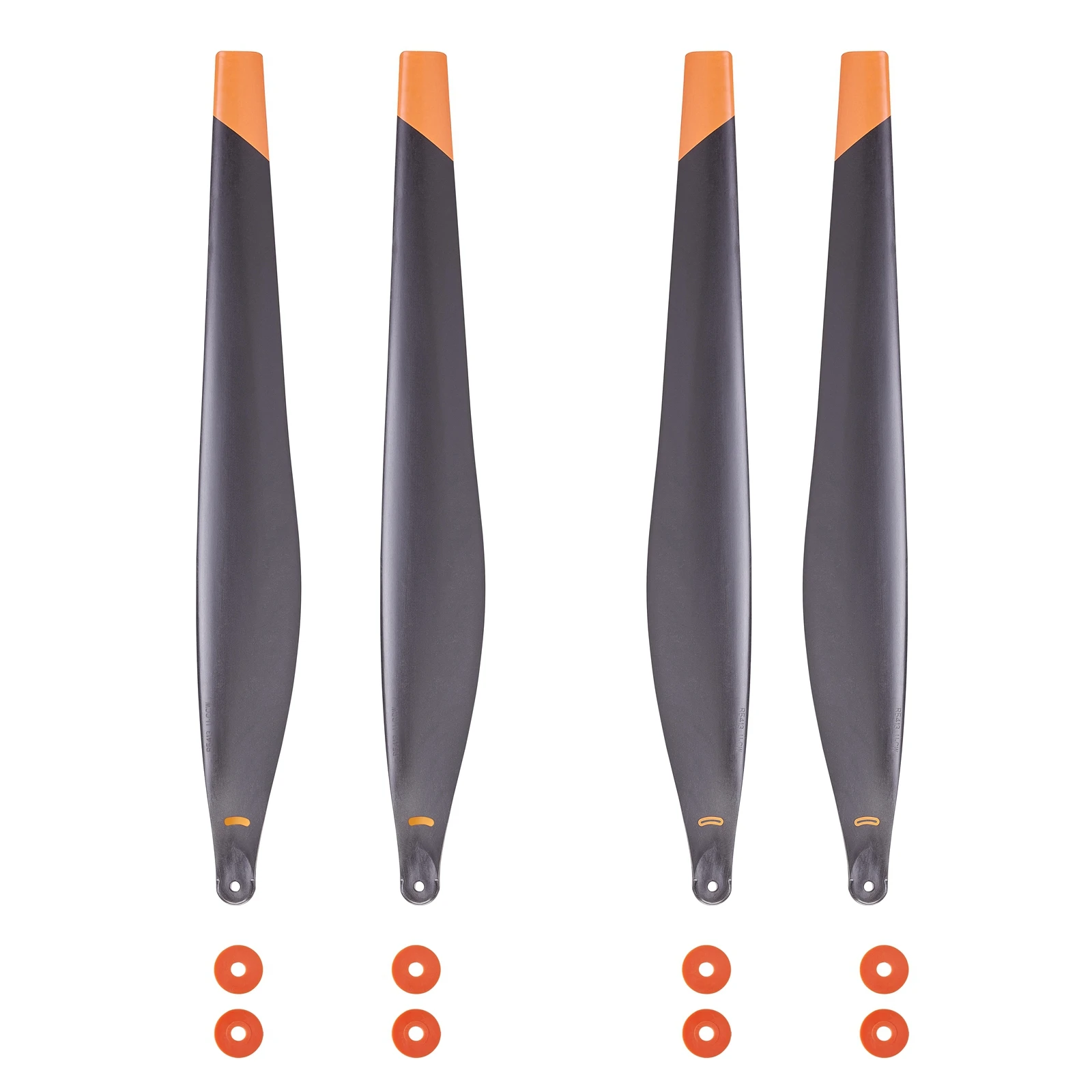16Pcs Carbon Nylon Black Propeller For DJI T40/T50 Series R5413 R5415 CW CCW Folding Propellers Agricultural Drone Accessories