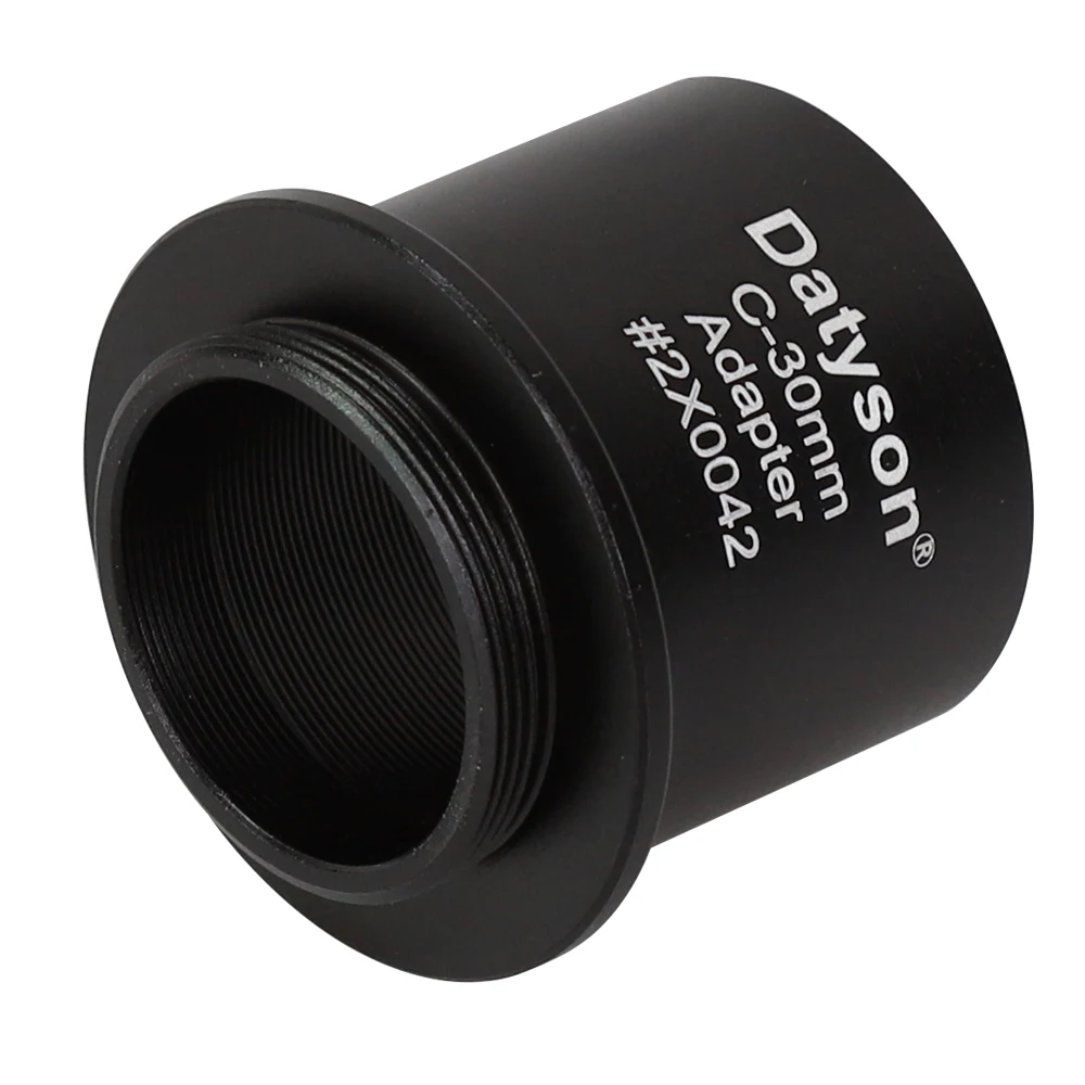 30mm to C-Mount Adapter Converter C/CS CCD Interface Camcorder CCTV Camera to Microscope for Microphotography