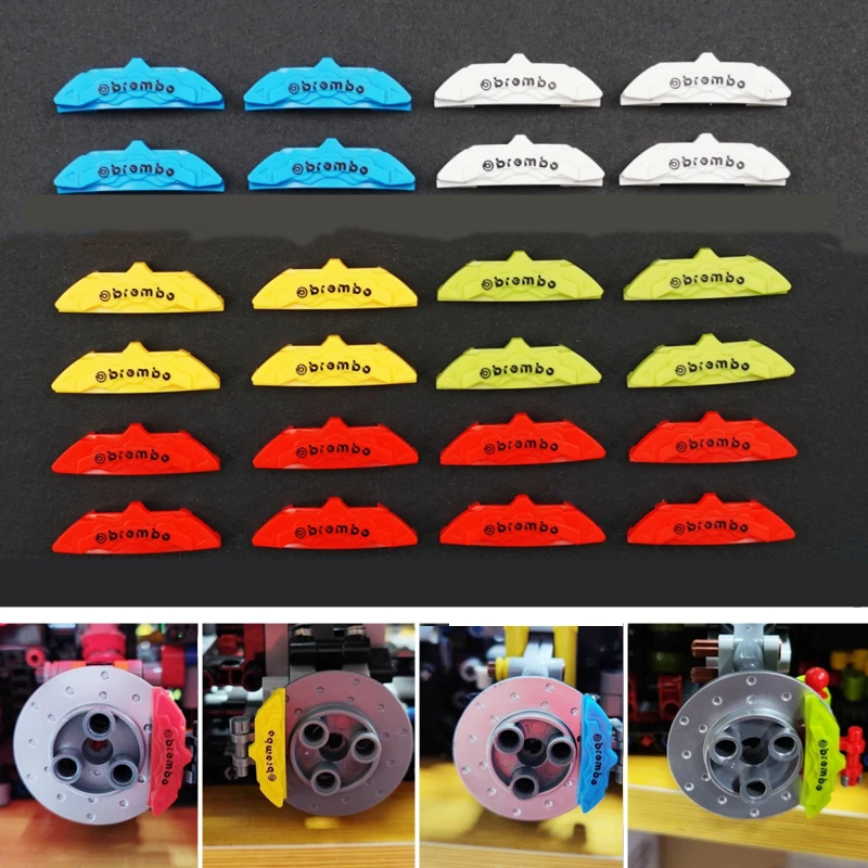 Accessori Tecnologici Moc Calipers Compatibili Con Lego Cada Mouldking Sembo 1:8 Car 42115 42143 42125 Building Bricks Blocks