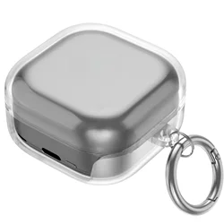 Full - Body Soft Silicone Protective Earphone Case with Keychain Attachment - Galaxy Buds 4 (02)