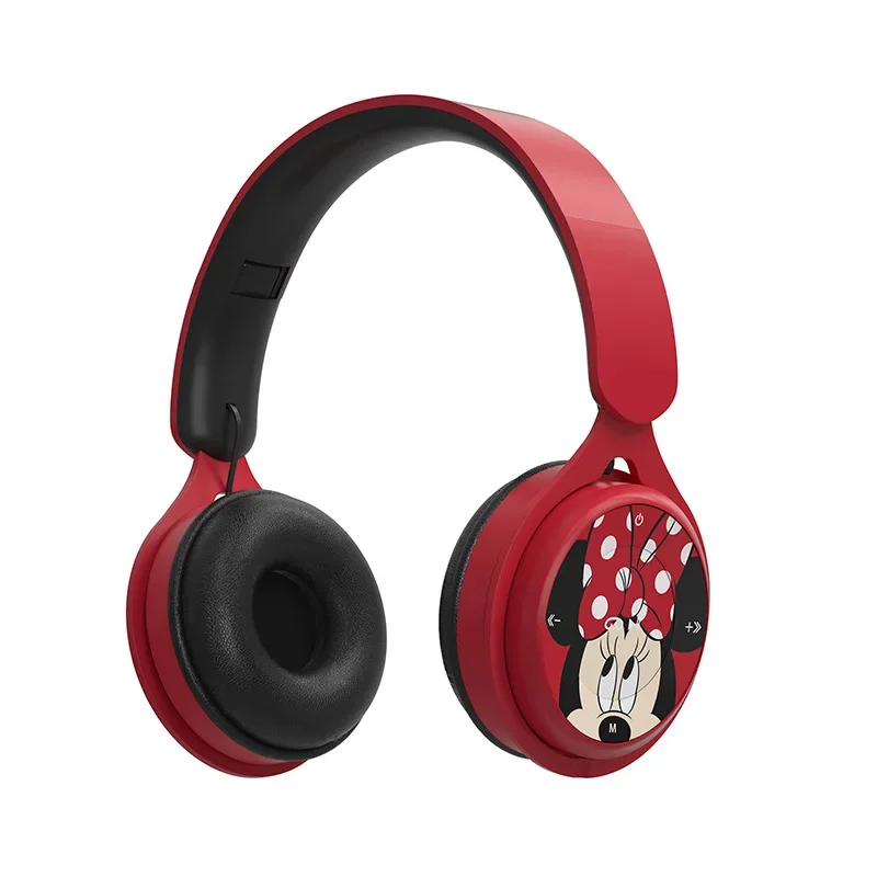 New Disney Spiderman Disney Mickey Wireless Headphones Blutooth Surround Sound Stereo Foldable Earphone Laptop Headset