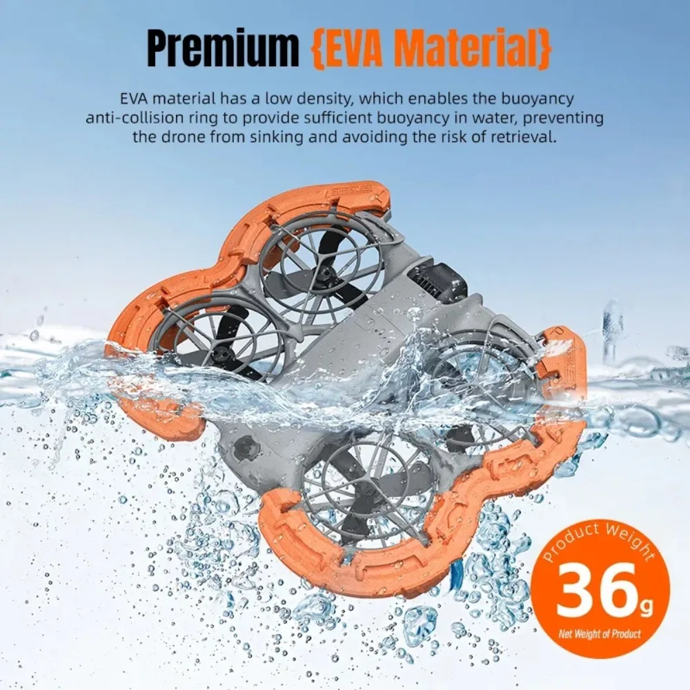 Protection d'hélices EVA flottante pour DJI Neo 2 - Anti-collision