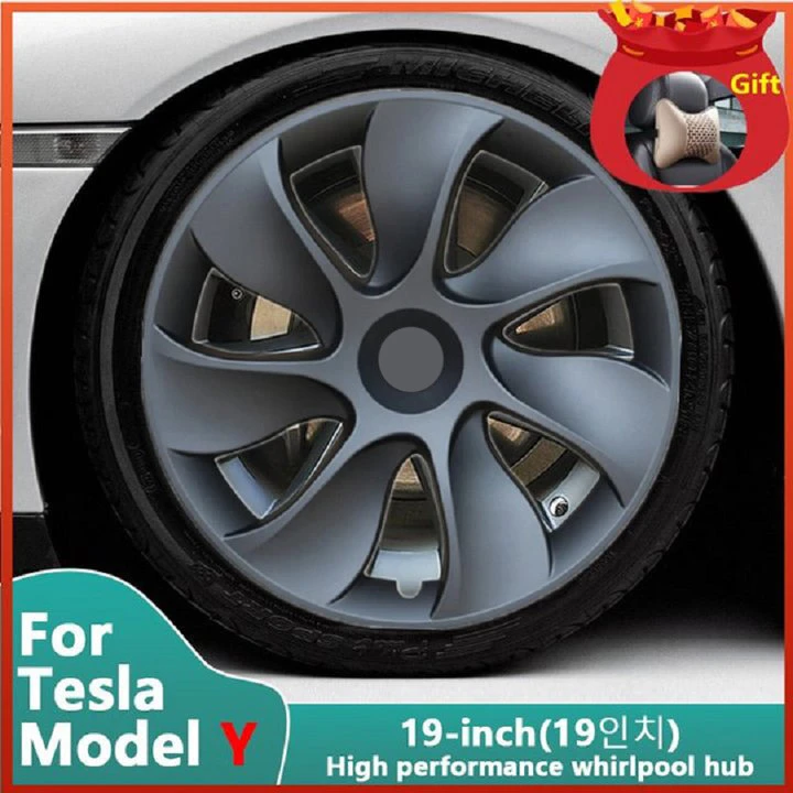 4pcs Hub Cap Performance Replacement Wheel Cap 19 Inch Automobile Hubcap Full Cover Accessories