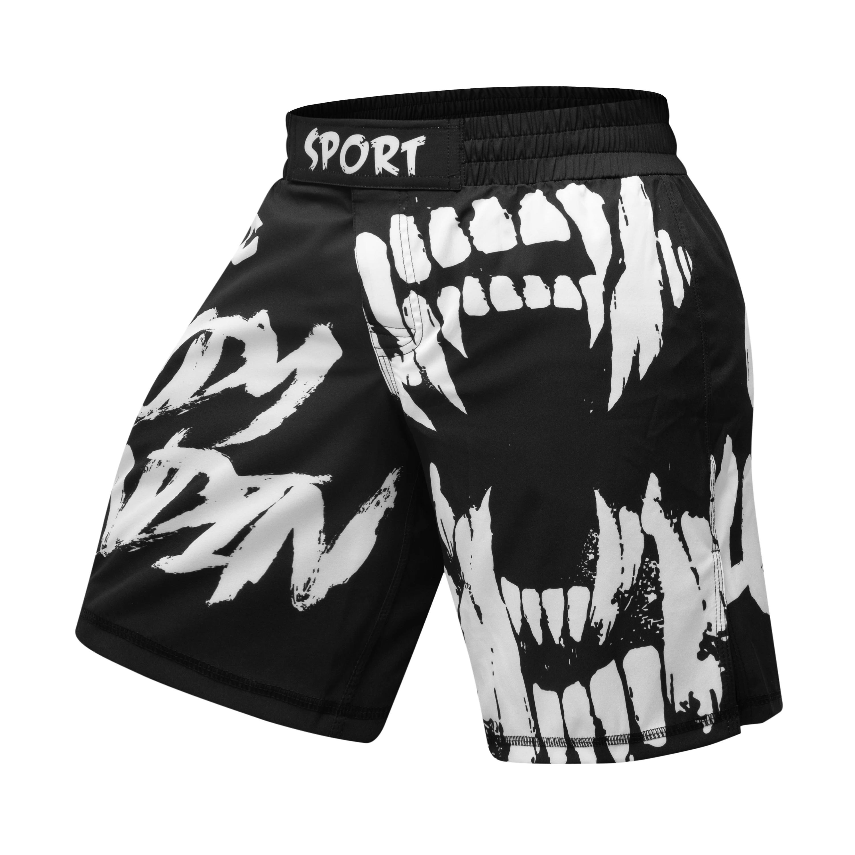 Cody Lundin Crossfit Men Fitness Running Shorts MMA Short With Printed Lightweight Grappling Combat Shorts For Boxing Weightlift 5