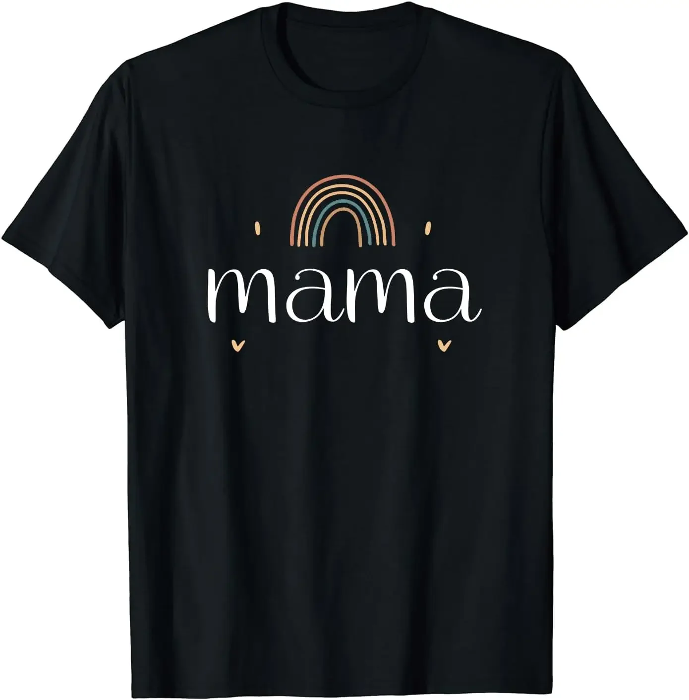 

Boho Rainbow Mama Mothers Day Mommy Mama Women T-Shirt