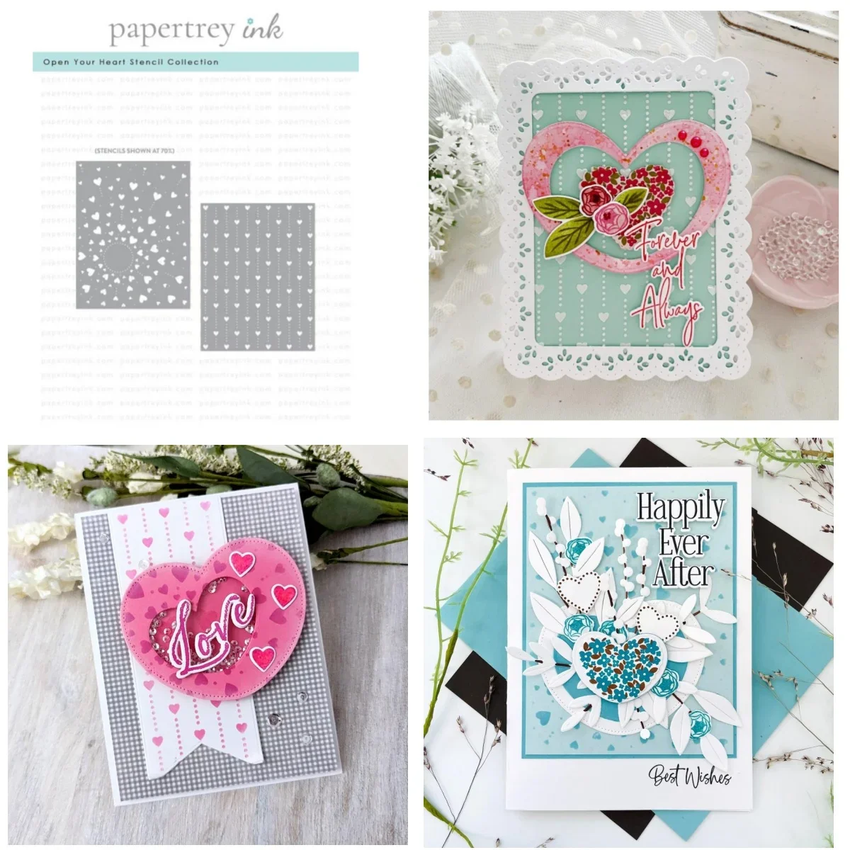 

Valentine Heart Layering Stencil For Scrapbook Diary Decoration Embossing Cut Template DIY Make Greeting Card Album 2024