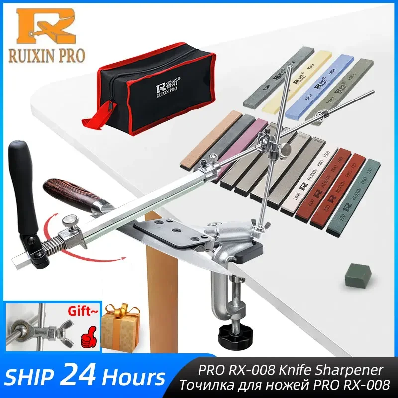 

Ruixin Pro 008 affilacoltelli coltelli professionali migliorati smerigliatrice per pietre per affilare barre diamantate strument