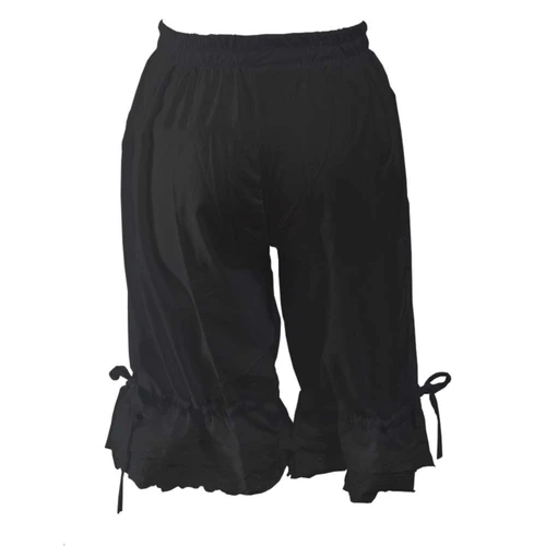 여성용 레이스 반바지, 여성 와이드 레그 팬츠, 캐주얼 루즈 탄성 허리 반바지, 부드럽고 귀여운 패션, 여름 5