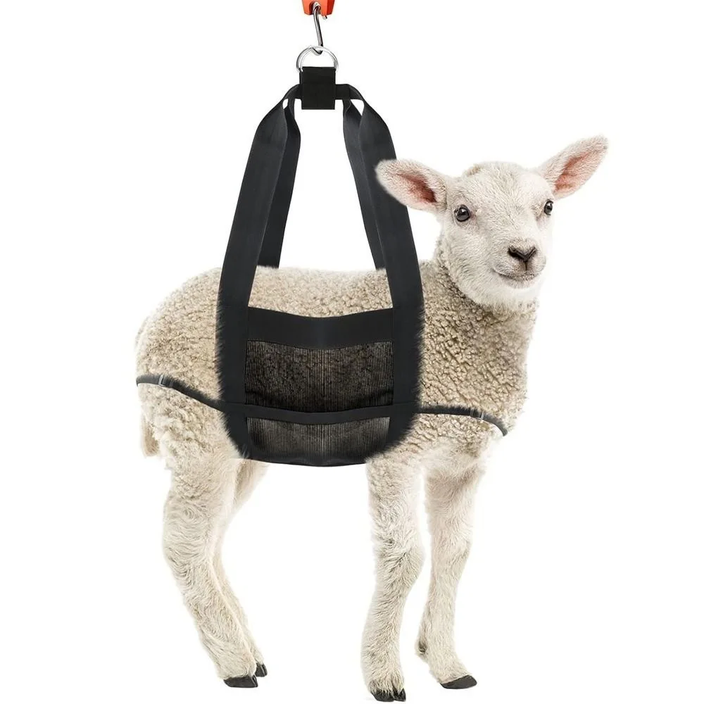 Pet and Livestock Weighing Basket Universal Adjustable Weighing Bag Hanging Comfortable Breathable Small Animal Scale Suspender