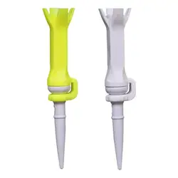 Golf Ball Tees 180 Rotation Golf Ball Tees 2pcs Golf Tees With Four-Claw Design Excellent Stability And Durability Golf supplies