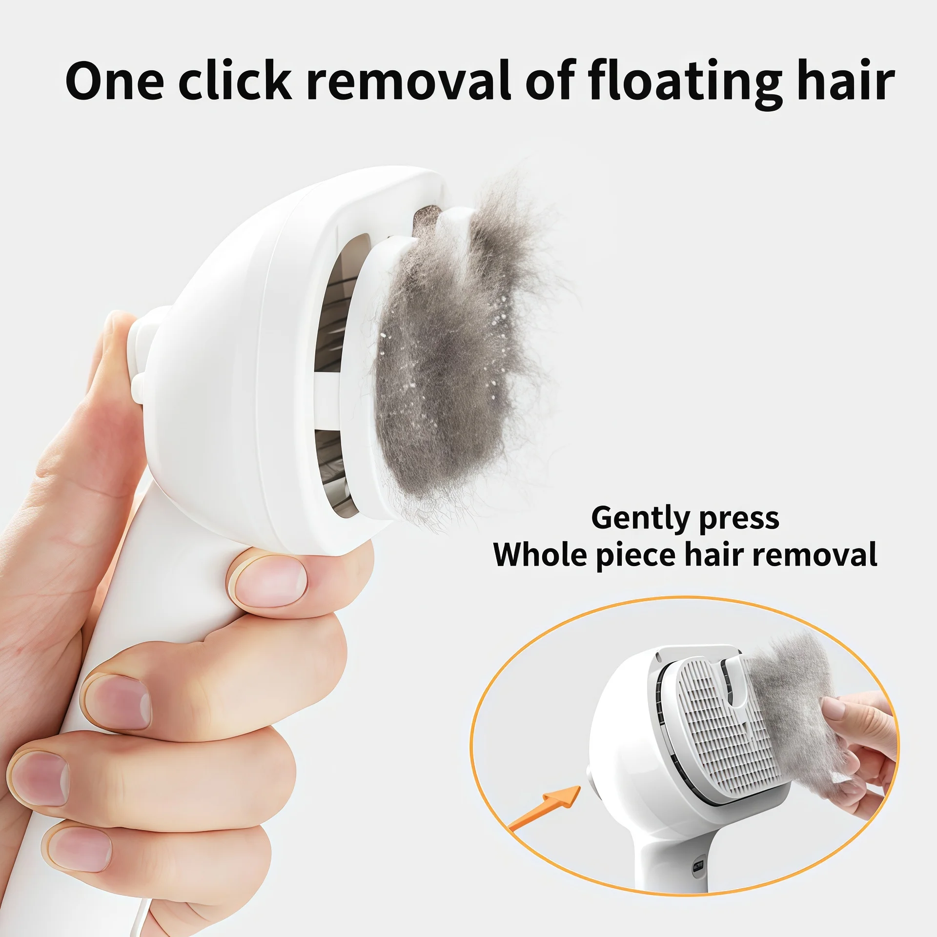 Upgraded 3 In 1 Pet Spray Grooming Comb Steamy Floating Hair Removal Cleaning Steam Brush Styling for Dogs Cats Accessories 2