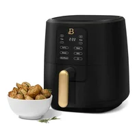3 Qt Air Fryer with TurboCrisp Technology, Black Sesame by Drew Barrymore 2