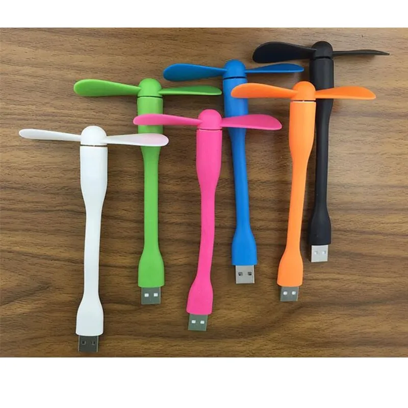 Colorful Small Usb Fan Light PVC For Iphone Type-c All Power Supply Laptop USB Gadgets Type-C s Cheaper