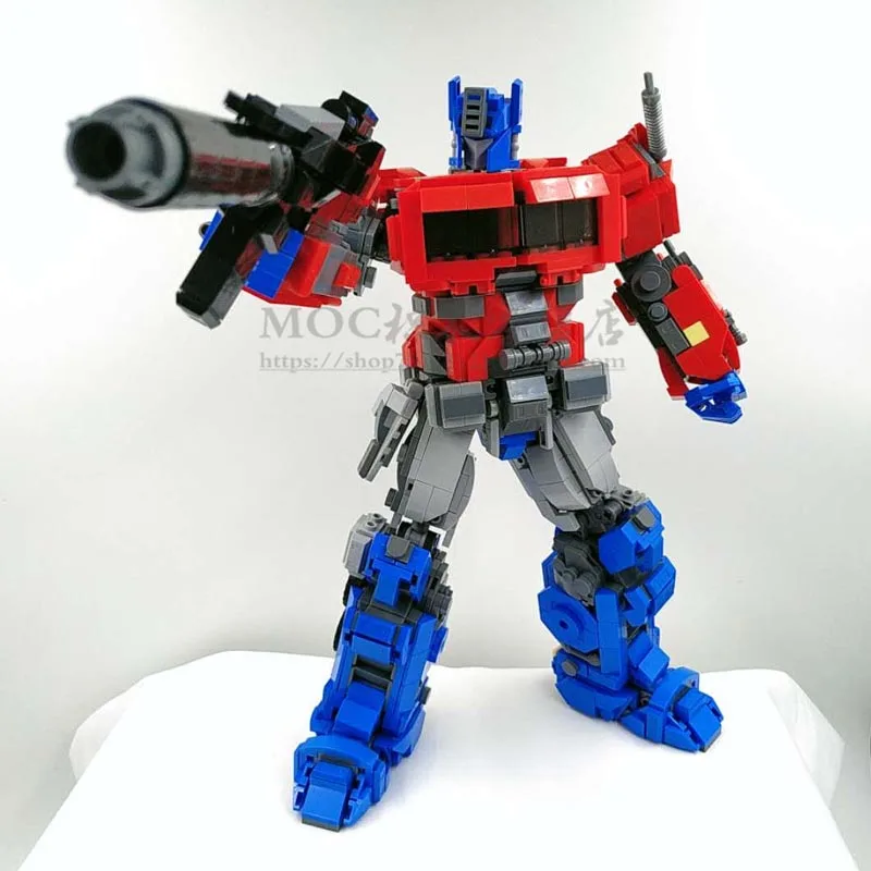 

29cm Moc Kids Toy Building Blocks Action Figure Blocks Mecha Warrior Model Children's Toy Anime Soldier Assemble Bricks Robot