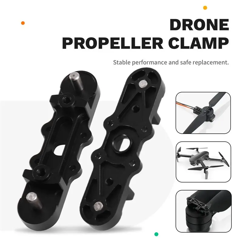 Clip de fixation hélice drone X8 Plus en main, protection transport facile.