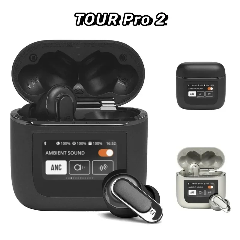 Cuffie Bluetooth5.3 Aggiornate Tour Pro 2 Auricolari Wireless Mijia Auricolari In-Ear Anc Microfono Integrato Cuffie Sportive Impermeabili
