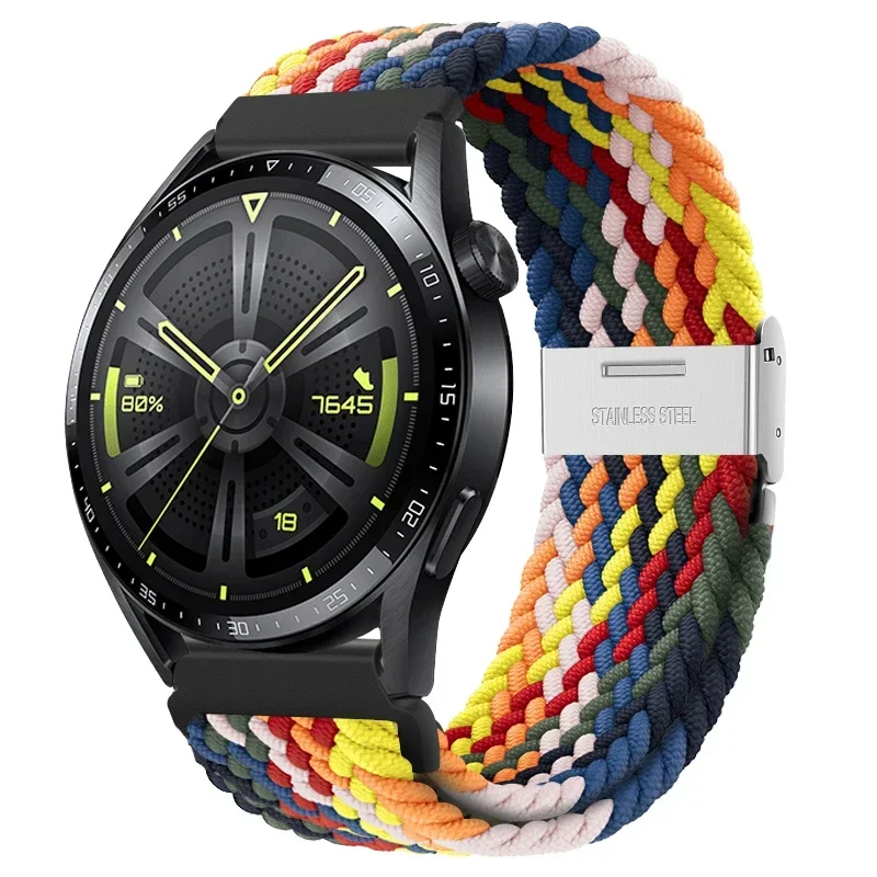 Sport Nylon Smartwatch Strap - 20mm/22mm Bracelet Band