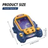 Handheld Fighter Adventure Toy Creative Fighter Aircraft Adventure Toy with Large Screen for Boys Girls Exquisite Adventure Game 5