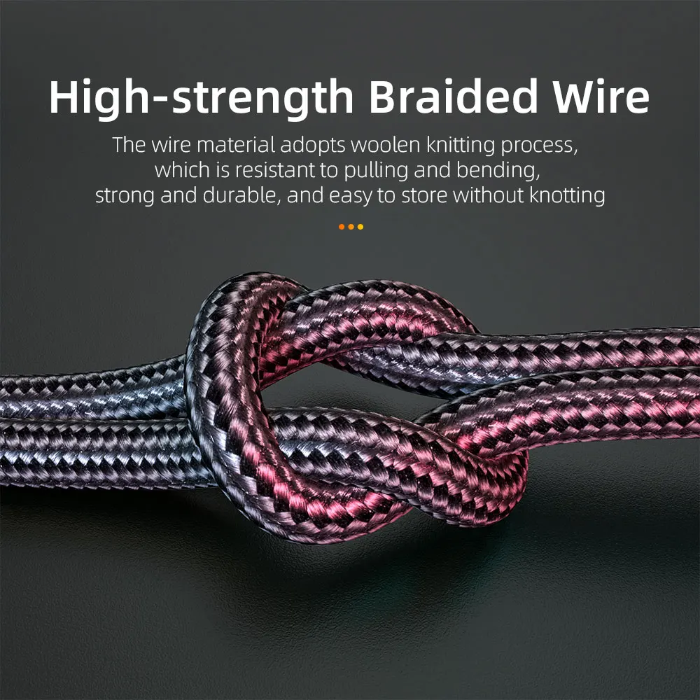 Essager AUX Cable 3.5mm Jack Audio Cable For Speaker Wire Headphone Car 3.5 mm Jack Hifi Aux Adapter Cord For Xiaomi mi Laptop