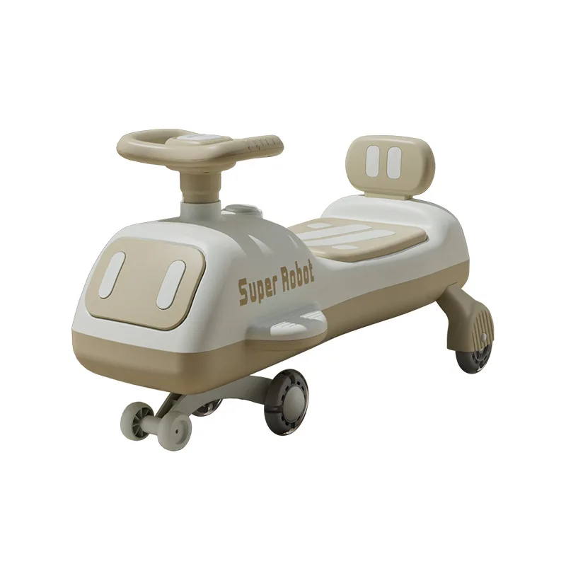 Children's Twist Car New Anti Rollover Silent Universal Wheel Baby Scooter Male and Female Niuniu Scooter