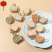 

Vintage Alloy Lattice Gripper Temperament Versatile Hair Clip For Women Round Square Shape Shark Clip Ponytail Hair Accessories