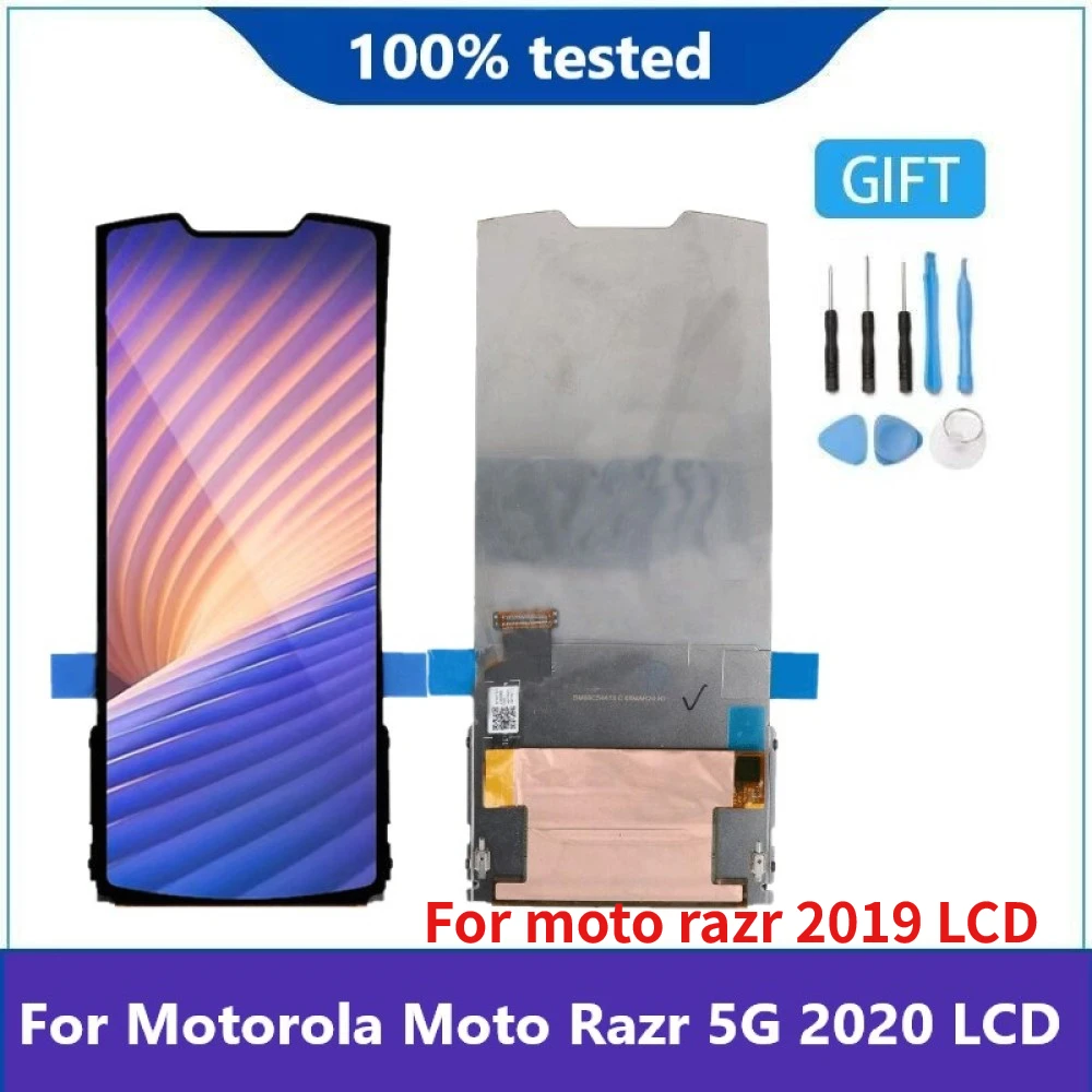 Original LCD 6.2" For Motorola Moto Razr 5G 2020 XT2071 2 3 4 5 LCD