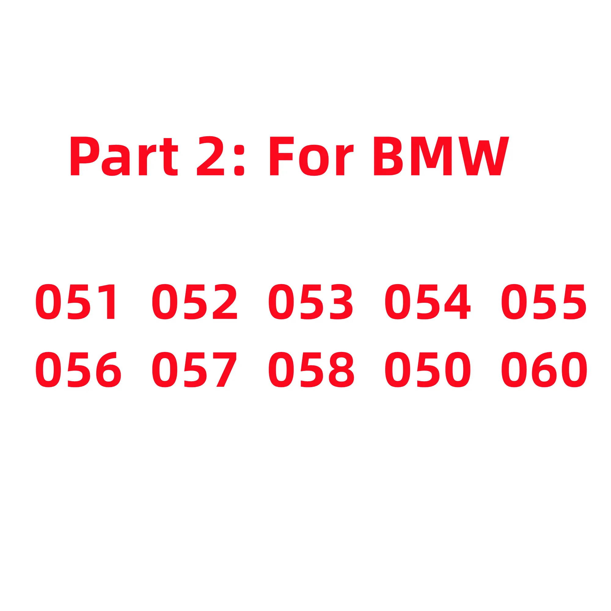 Efficient Anti-Theft Screw Tool and Removal Kit auto accessories car accessories car screws stainless steel screw anti theft key sleeve tool For BMW NO.51-NO.60 36132453959