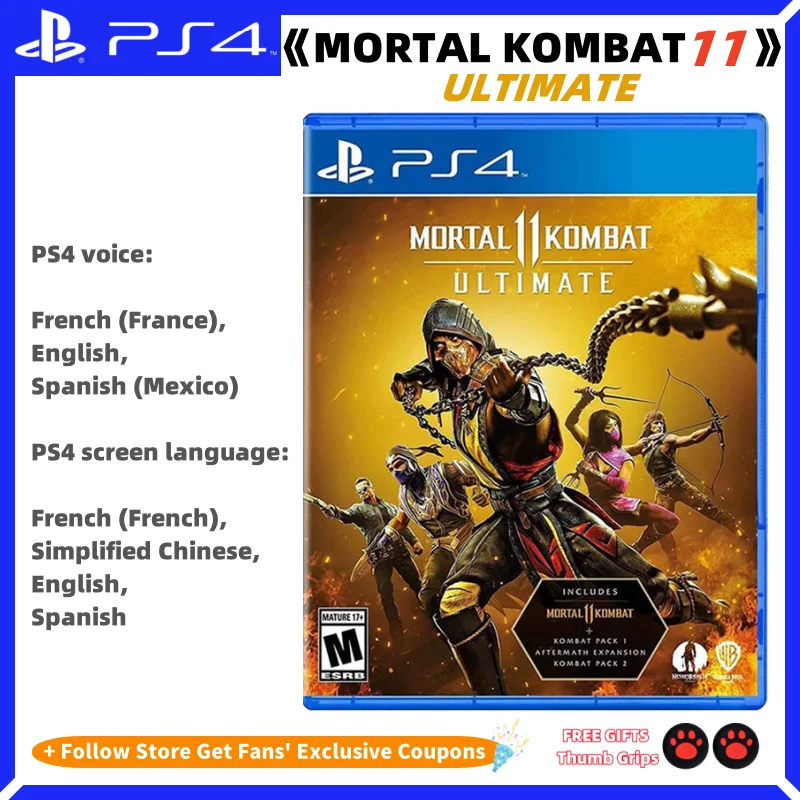 Sony Playstatio4 Genuine New Game CD Mortal Kombat 11 PS4