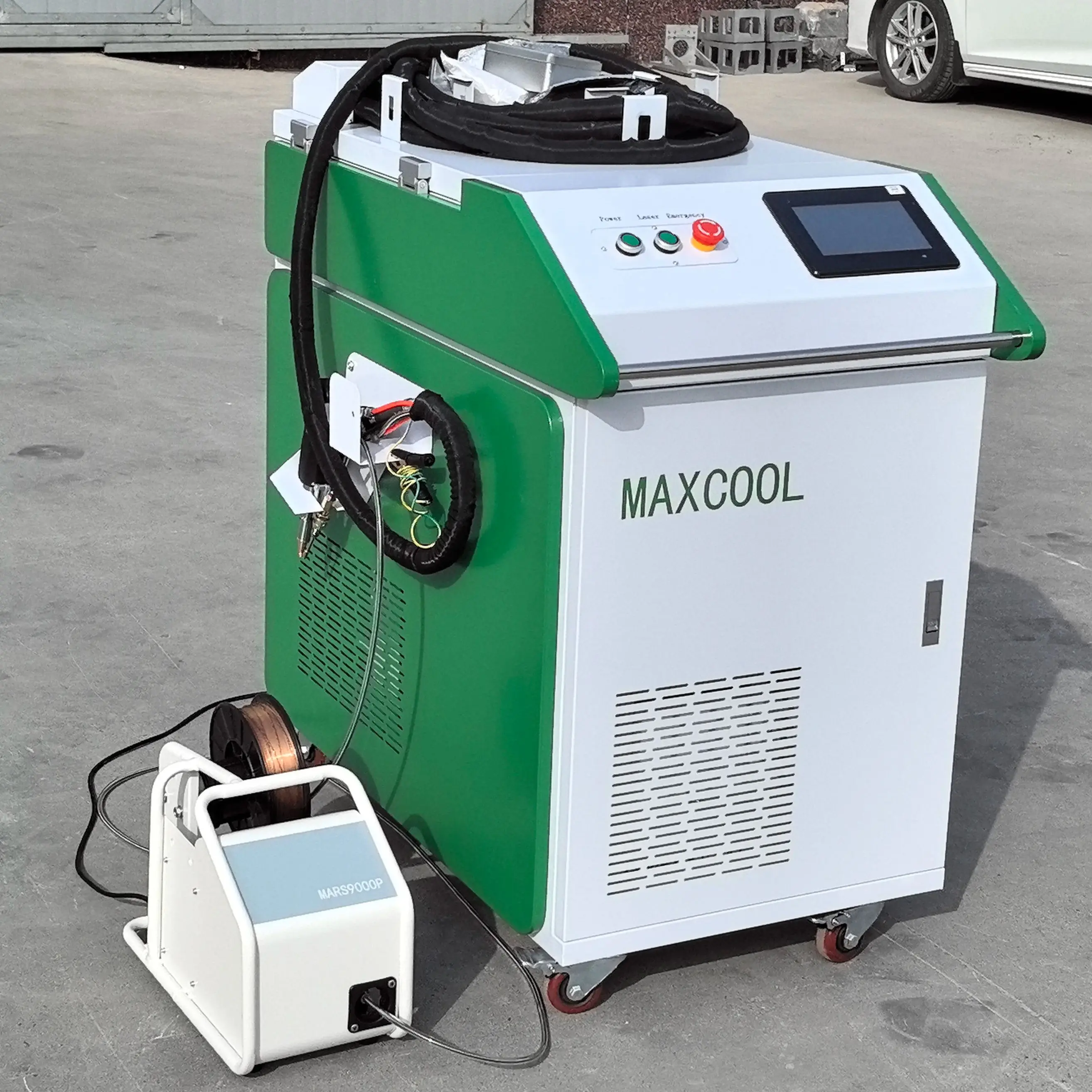 Manual Laser Cleaning Machine for Rusty Paint Coated Aluminum 1500W 2000W 3000W 3 In1 Laser Welder Metal Soldering