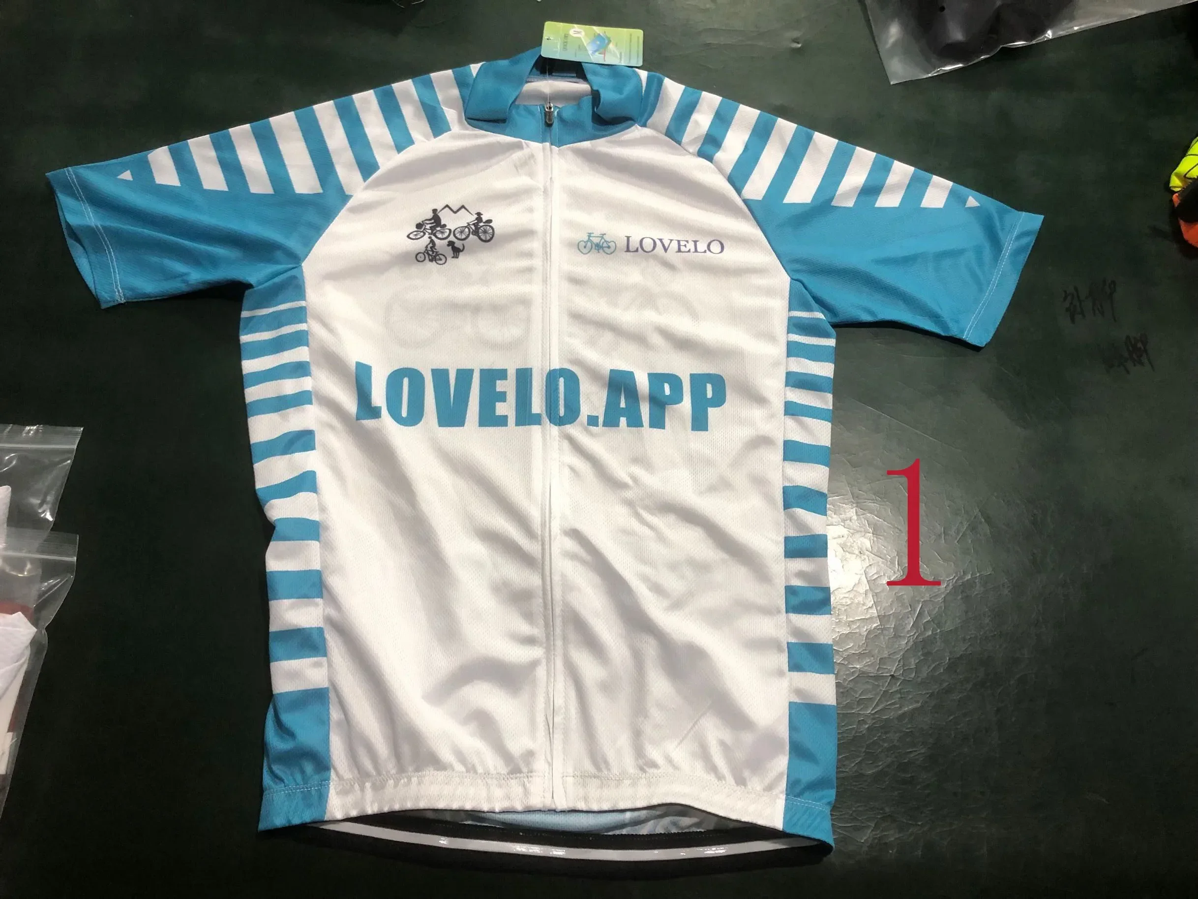 Maßgeschneiderte Sport-Reitbekleidung Radtrikot für Herren/Damen/Kinder, Hohe Qualität, Kostenloses Design – Detail 11