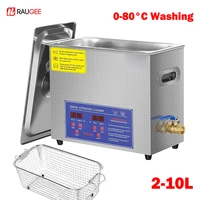 Ultrasonic Cleaner Ultrasound Cleaning Machine With Heated Washing 6L 10L Professional Home Commercial Ultrasonic Cleaner 1