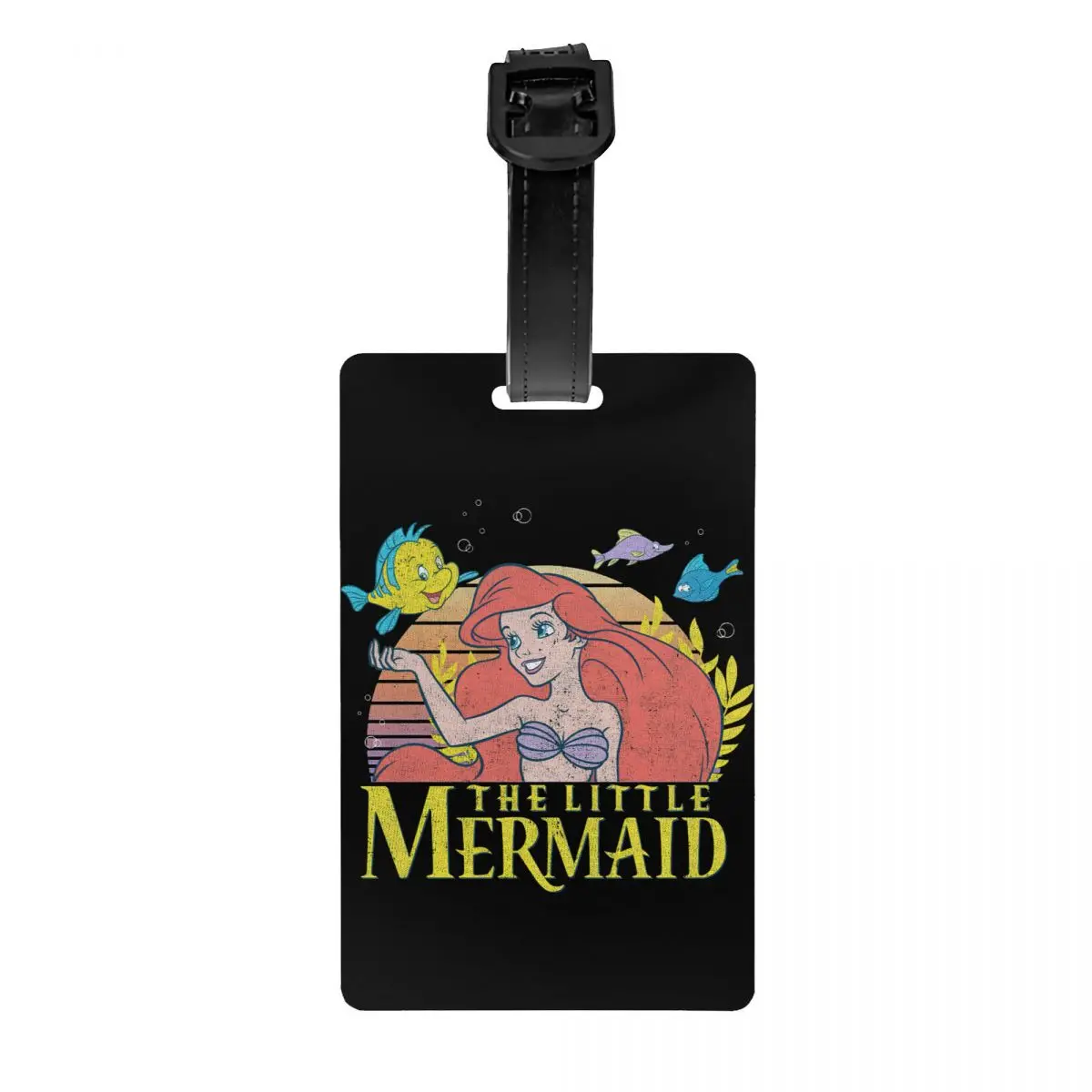 The Little Mermaid Bagaglio Tag Etichetta Bagaglio Privacy Cover Nome Id Card