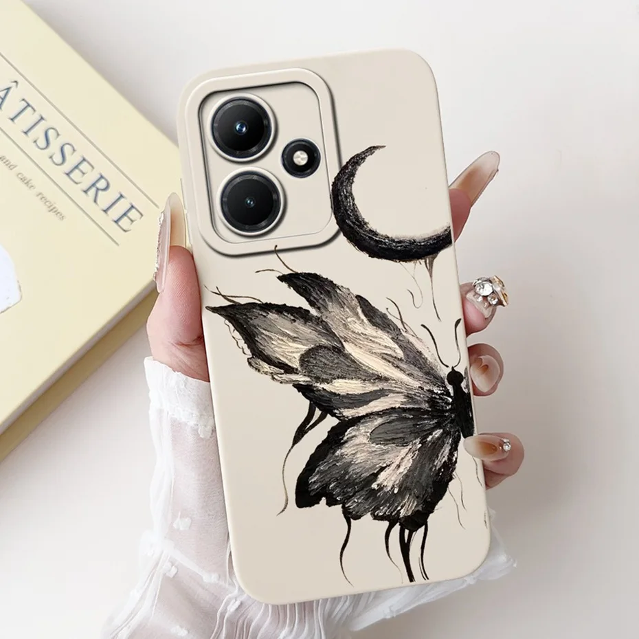 Chic Lens Protective Soft Silicon Phone Case with Cute New Design