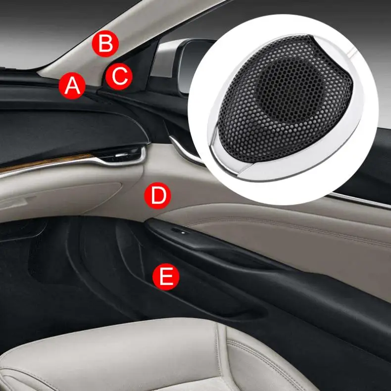2Pcs Universal Car Tweeter Speakers 1000W High Efficiency Mini Dome Tweeter Speaker for Car Vehicle Auto Audio System dome tweeter speakers