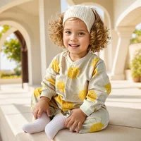 Sanlutoz Casual Cartoon Baby Rompers Long Sleeve Infants Jumpsuits Cute Autumn Winter 1