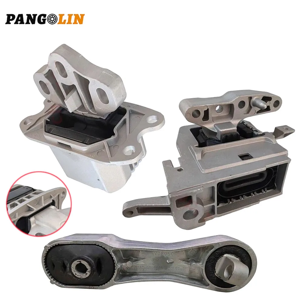 3Pcs Front Lower Right Engine & Transmission Motor Mount For BMW X1 X2 MINI F46 F55 1.2T 22116885788 22116885934 22316853453