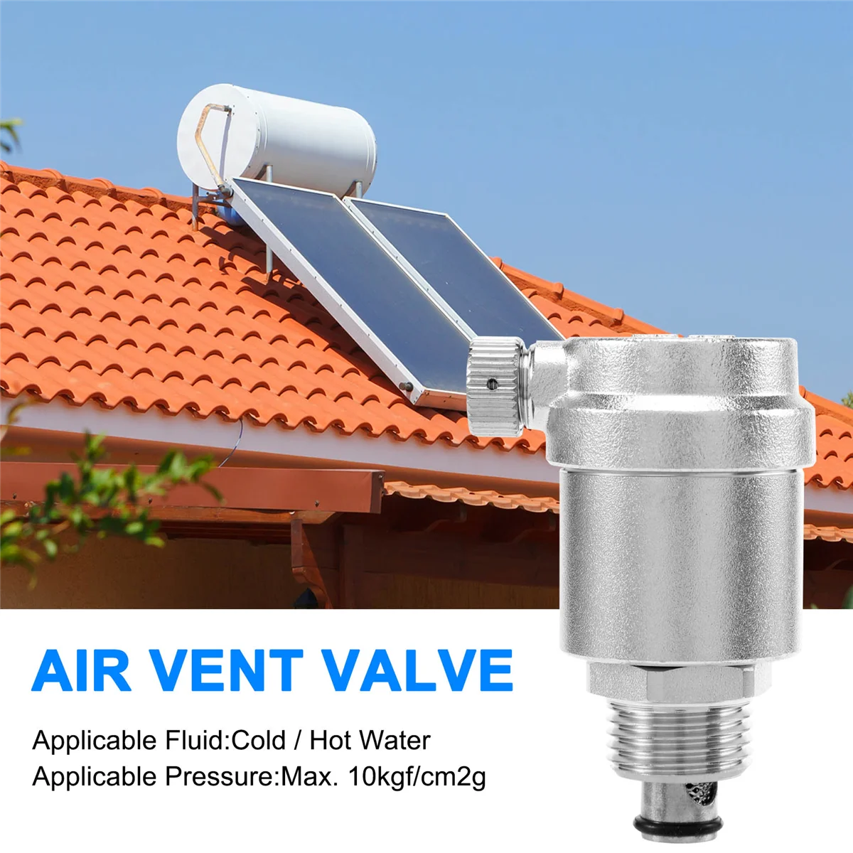 Water Heating System Air Vent For Solar Water Heater Solar Water