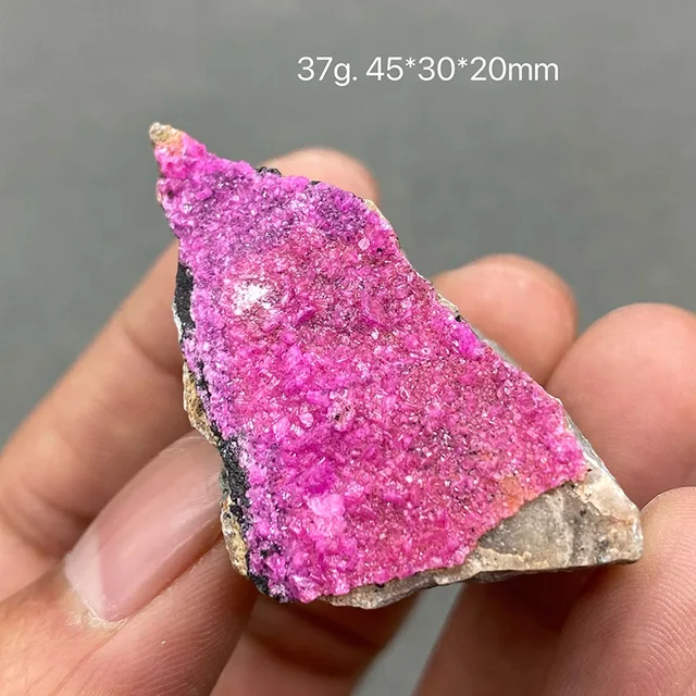 343g Natural Purple Pink Cobalt Cobalto Calcite Crystal Gemstone Rare  Mineral