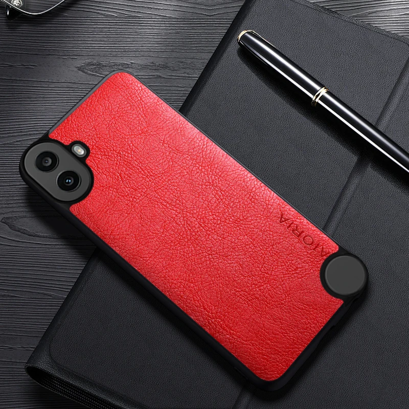 جراب جلد CMF لهاتف 1 ، غطاء عمل ، تصميم بسيط ، فاخ...