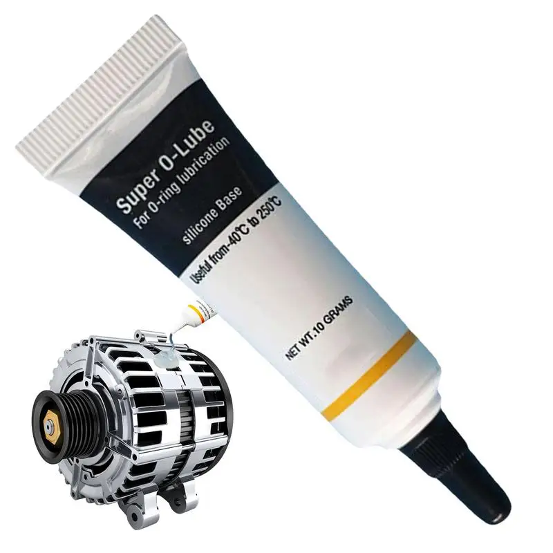 Silicone Grease Lubricant Silicone Grease Grease Lubricant Silicone Grease Waterproof Food Grade Sanitary Lubricant 10g O-rings Tube Plumbers