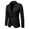 Royal Blue Blazer Men Casual Suit Solid Colour Mens Blazers Jacket Coat XXXL Size Single Button B10 6