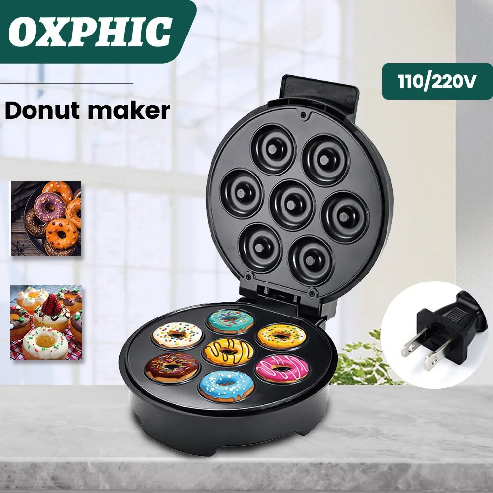 OXPHIC Mini Donuts Machine 110/220V Donut Maker Machine DIY Home Use