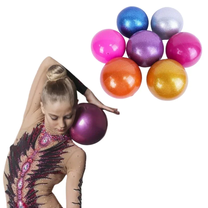 15/18cm Explosion-Proof Girl Gymnastics Ball Training for Kids Dance Practice Exercise Competition Rhythmic Gymnastics Ball gymnastics ball