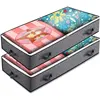 Foldable Underbed Bag -Blanket Clothes Quilt Organizer Breathable Zipper Storage Bag for Bedroom 1