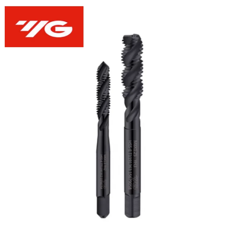 1PCS 한국 YG T1191 스파이럴 플루트 탭 M14 M15 M16 M18 M20 M22 M24 M25 M26 M27 M28 M30 스테인리스 스틸용 기계 나사탭