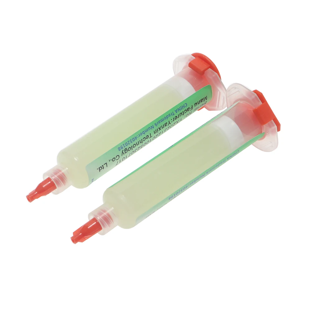 Solder Balls New Flux Bga Liquid Solder for Soldering Syringe Solder Paste 10ml Flux No Cleaning Welding Tools