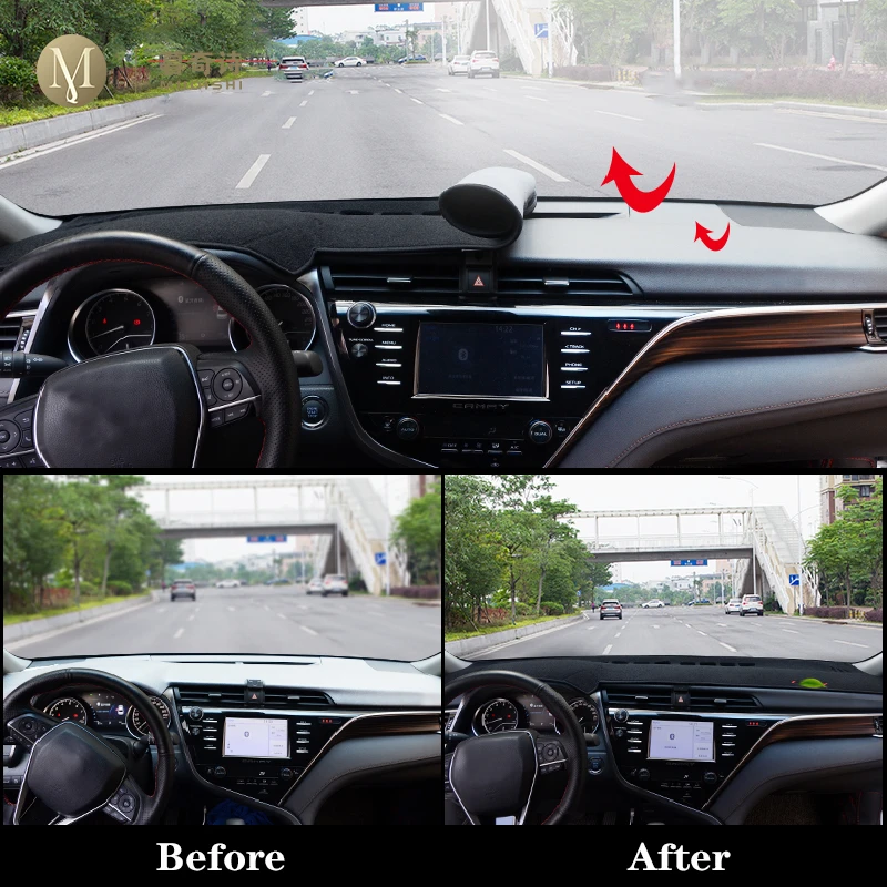 BMW F40 Series 1 Car interior center console sun pad Alcantara anti-dirt pad Dashboard shade mat Accessories refit
