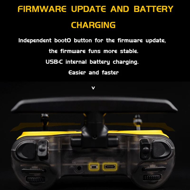 In Stock Jumper Remote Control 2.4G ELRS Hall Sensor/RDC50 Gimbals Radio Transmitter For RC FPV Racing Freestyle Drone 3