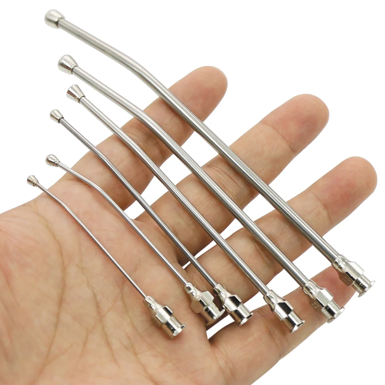 Birds Feeding Bend Pipe Parrot Feeding Syringe Parrots Feeders Syringe Bird Feeder Milk Needle Pet Liquid Food