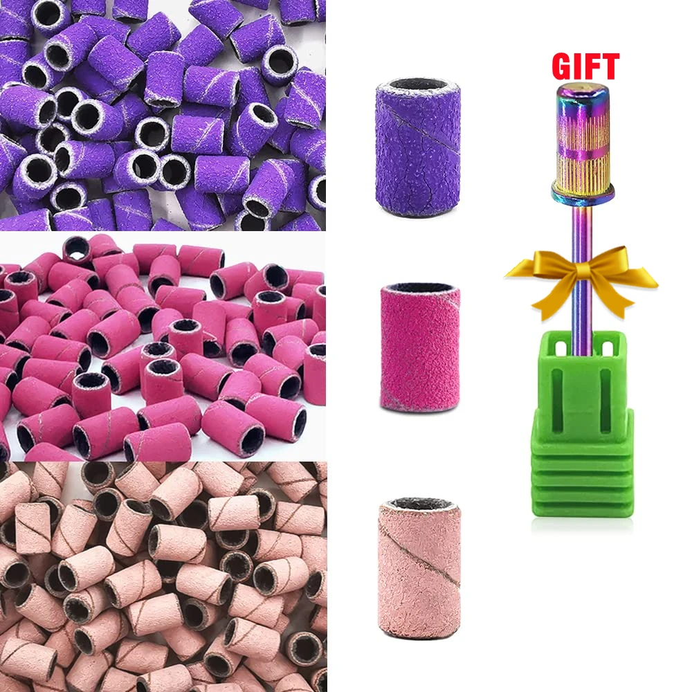 SandingBands50Pcs3ColorsEfileSandingBands180GritPurple120